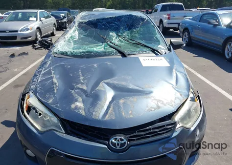 2015 Toyota Corolla S Premium из США, поврежденный, VIN 2T1BURHE0FC475700